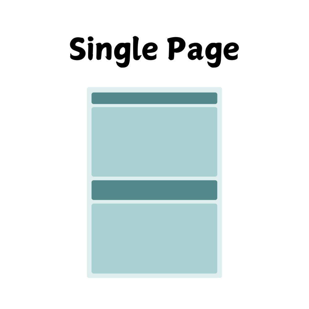 Single Page Website